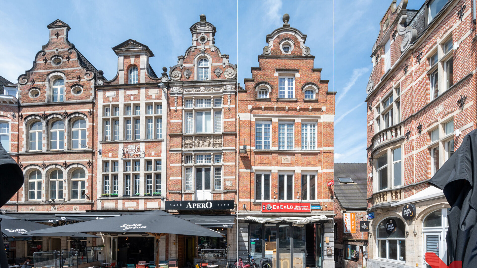 Bent u op zoek naar de perfecte locatie voor uw horecazaak? Dit charmante pand op de levendige Oude Markt in Leuven biedt alles wat u nodig heeft. Momenteel ingericht als een volledig operationeel restaurant, kunt u hier onmiddellijk aan de slag.

Kenmerk